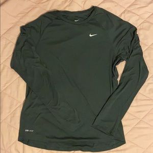 Grey Nike Long Sleeve